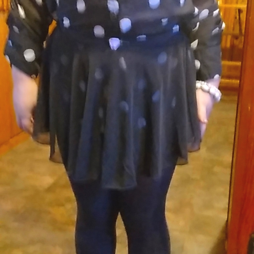 Black, 7/8, Danskin